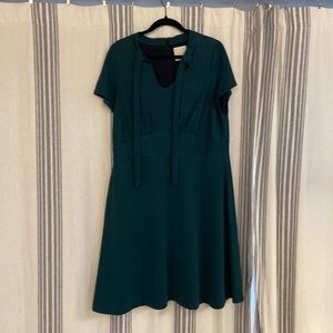 Size 1x deep green retro dress by Modcloth